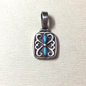 Silver Turquoise Pendant